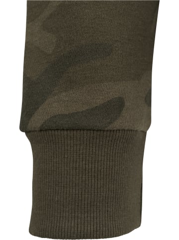 Urban Classics Kapuzenpullover in olive camo