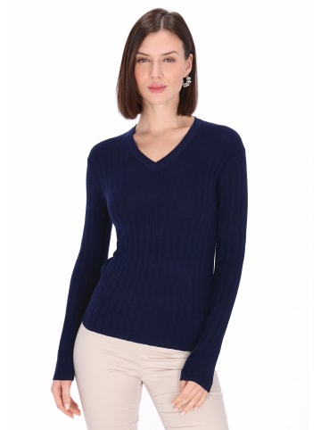 Usha Women Sweater in navy