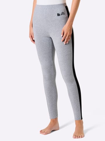 WITT WEIDEN Leggings in grau-meliert-schwarz