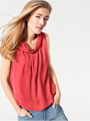 Heine Blusentop in tomatenrot