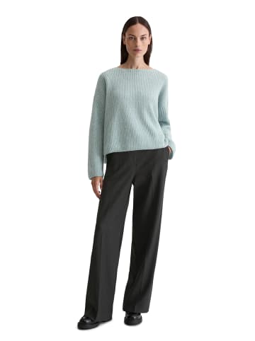 Marc O'Polo Strickpullover oversized in Silvery Blue