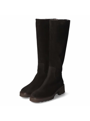 Brunate Schaftstiefel  in schwarz