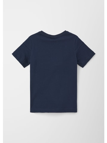 s.Oliver T-Shirt kurzarm in Blau