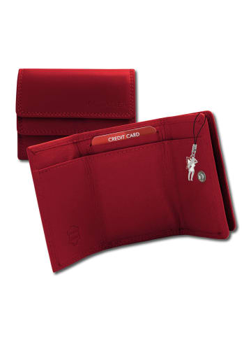 Old River Portemonnaie Leder Damen, Jugend Geldbörse