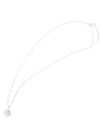 Adeliás Damen Halskette mit Anhänger – aus 925 Silber in silber