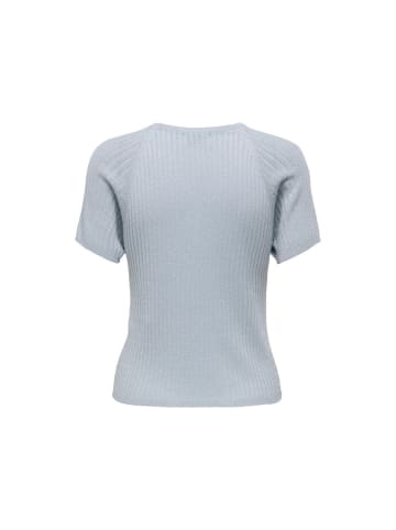 JACQUELINE de YONG Blau Viskose T-Shirt