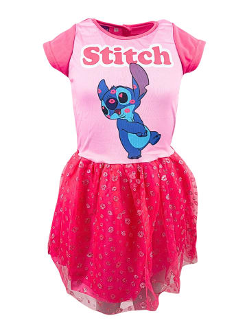 Lilo & Stitch Sommerkleid mit Tüll Lilo & Stitch in Dunkelpink