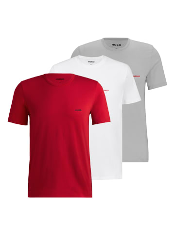 HUGO 3er Pack T-Shirts Crew-Neck in Mehrfarbig