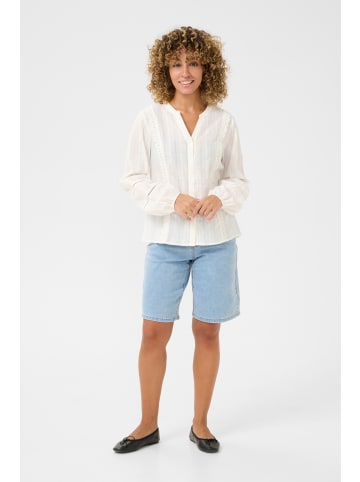 Cream Langarm - Hemd CRKallie Regular fit in Snow White