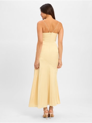 Marie Lund Kleid in gelb - 0002