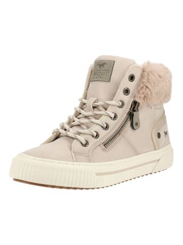Mustang Sneaker in Cream