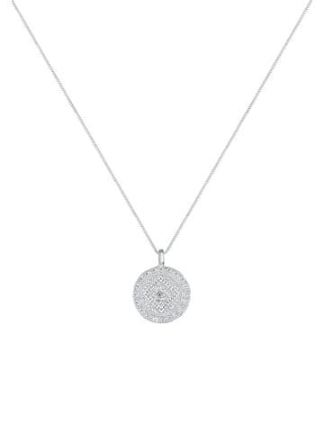 Elli Halskette 925 Sterling Silber Ornament, Plättchen in Silber
