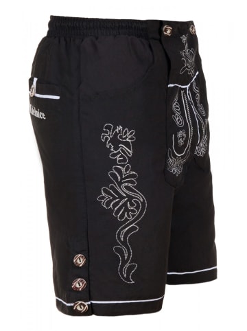 Edelnice Badehose in schwarz