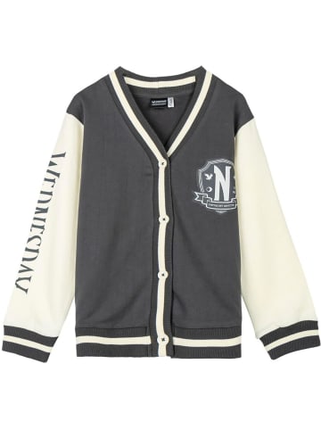 Cerda Sweatjacke Wednesday in Schwarz