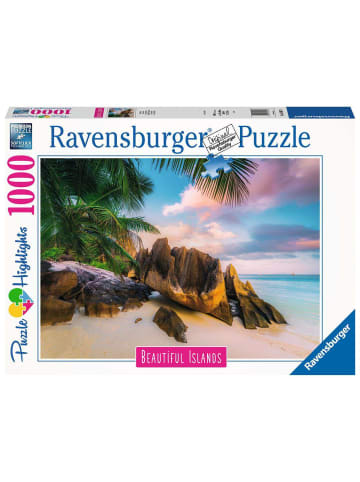 Ravensburger Puzzle 1.000 Teile Seychellen Ab 14 Jahre in bunt