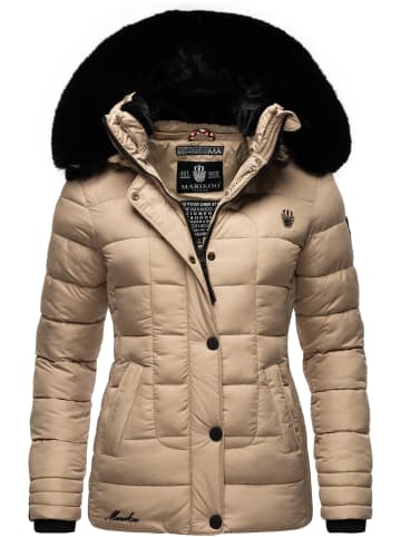 Marikoo Winterjacke Qesraa in Taupe