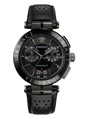 Versace Quarzuhr für Herren in Schwarz