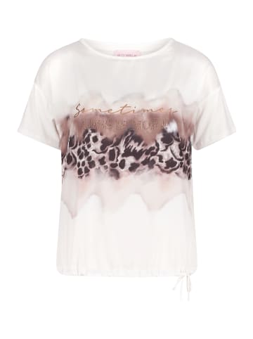 Betty Barclay Blusenshirt mit Aufdruck in Patch Cream/Brown