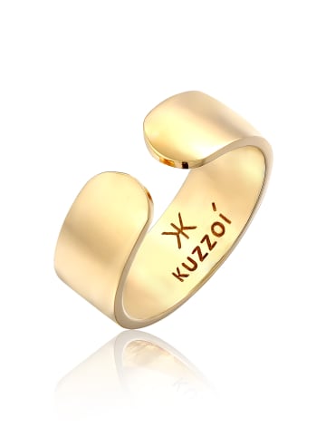 KUZZOI Ring 925 Sterling Silber in Gold