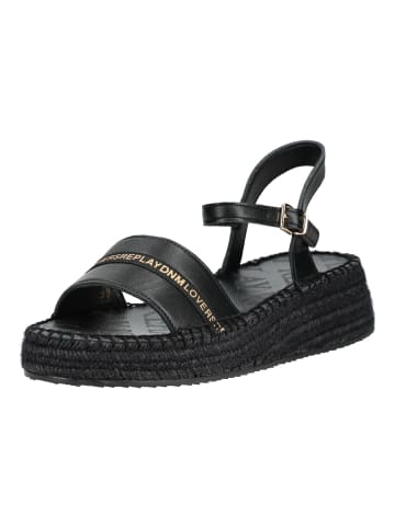 Replay Sandalen in Schwarz/Schwarz