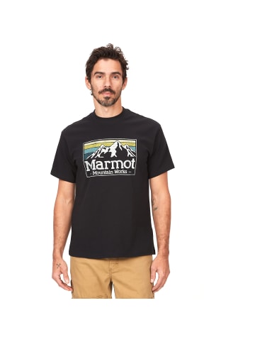 Marmot MMMW GRADIENT TEE in Schwarz