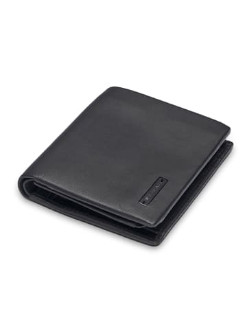 Roncato Detroit Geldbörse RFID Schutz Leder 9 cm nero