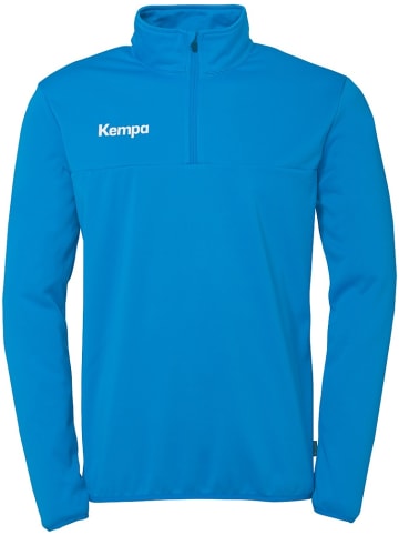 Kempa Trainingsjacke "1/4 Zip Top" in Blau
