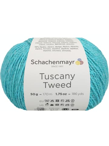 Schachenmayr since 1822 Handstrickgarne Tuscany Tweed, 50g in Türkis