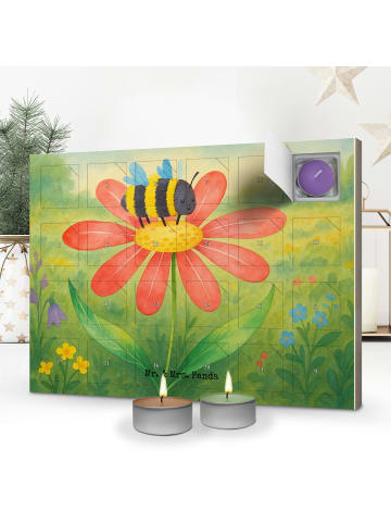 Mr. & Mrs. Panda Duftkerzen Adventskalender Hummel Blume Design ... in Weiß