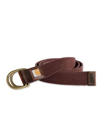 CARHARTT  Gürtel Webbing in dunkelrot