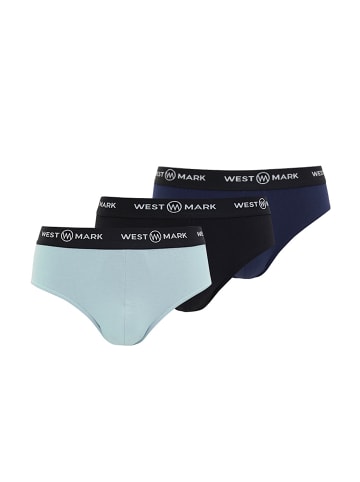 Westmark London Slip / Unterhose Logan in Black / Navy / Blue