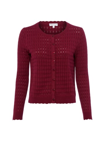 Marie Lund Jacke in bordeaux - 0003