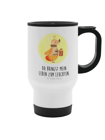 Mr. & Mrs. Panda Becher Glühwürmchen mit Spruch in Weiß
