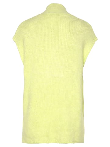 LASCANA Kurzarmpullover in limone