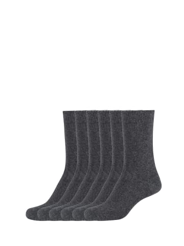 S. Oliver Socken 6er Pack originals in anthracite melange