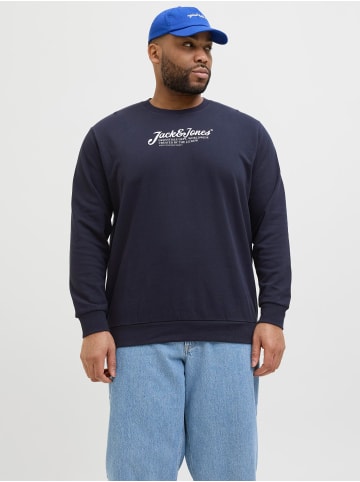 JACK & JONES PLUS Sweatshirt in Sky Captain
