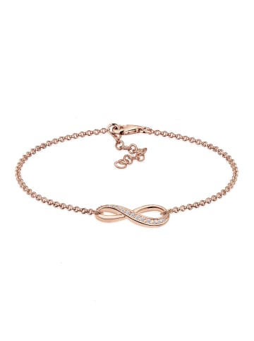 Elli Armband 925 Sterling Silber Infinity in Rosegold