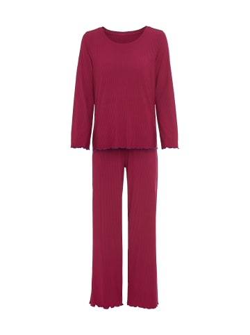 LSCN BY LASCANA Pyjama in beere