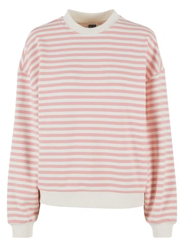 Urban Classics Urban Classics Rundhalsausschnitt in lemonadepink/whitesand