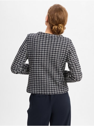 More & More Blazer in schwarz weiß