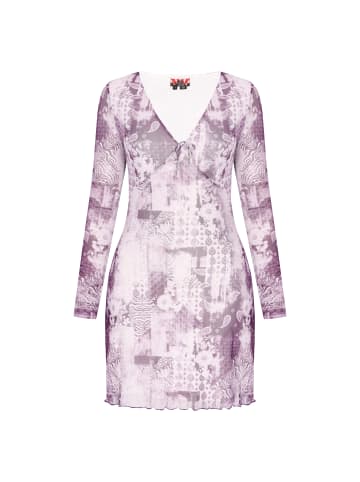 myMo ROCKS Women Dress in dark purple multicolor