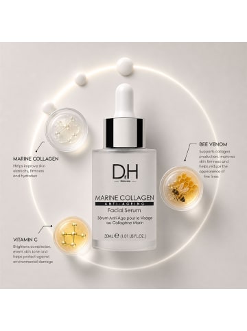 Dr H Gesichtsserum mit Kollagen „Pro“ 30 ml