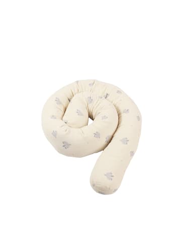 leevje Bettschlange birds' in beige