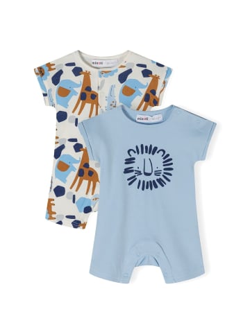 Minoti 2er. Set: Strampler 24babypack19 in hellblau
