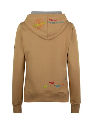 SCHIETWETTER Hoodie Finja Flüstertüte in coffee