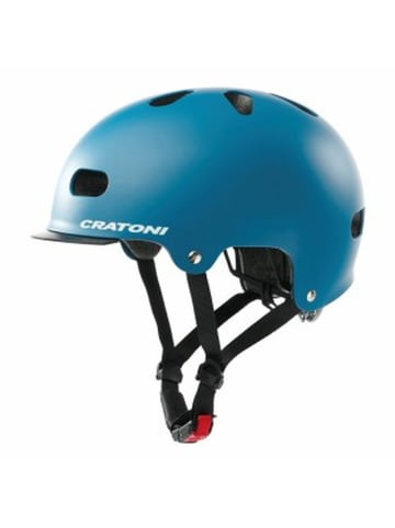 Cratoni City-Helm C-Mate in blau matt