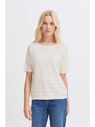 b. young Strickpullover BYOMANJA Regular fit in Marshmallow