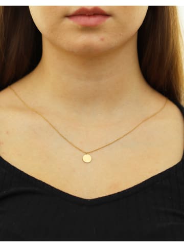 Diamant L'éternel Halskette aus 375 Gelbgold