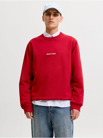 Jack & Jones Sweatshirt in Rio Red