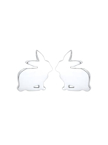 Elli Ohrringe 925 Sterling Silber Hase in Silber